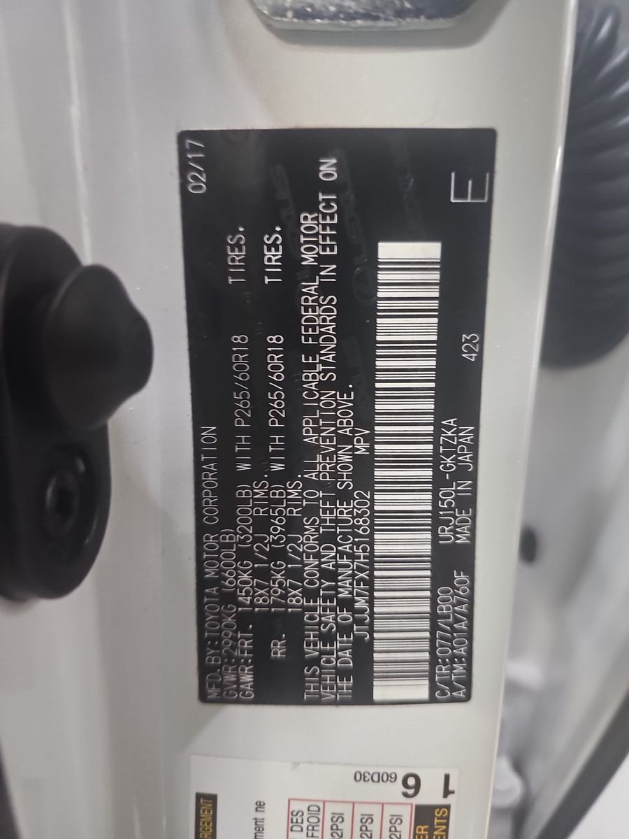 2017 Lexus GX GX 460 Luxury AWD