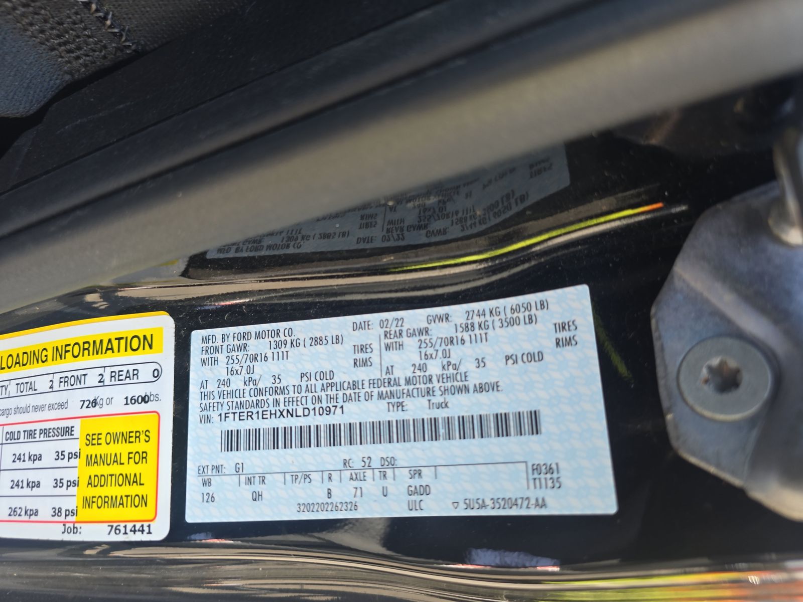 2022 Ford Ranger XL RWD