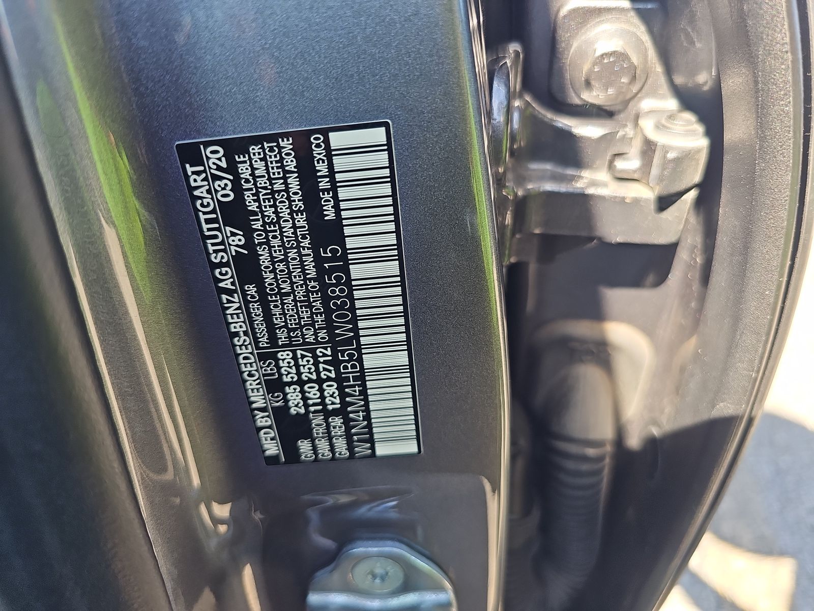 2020 Mercedes-Benz GLB GLB 250 AWD