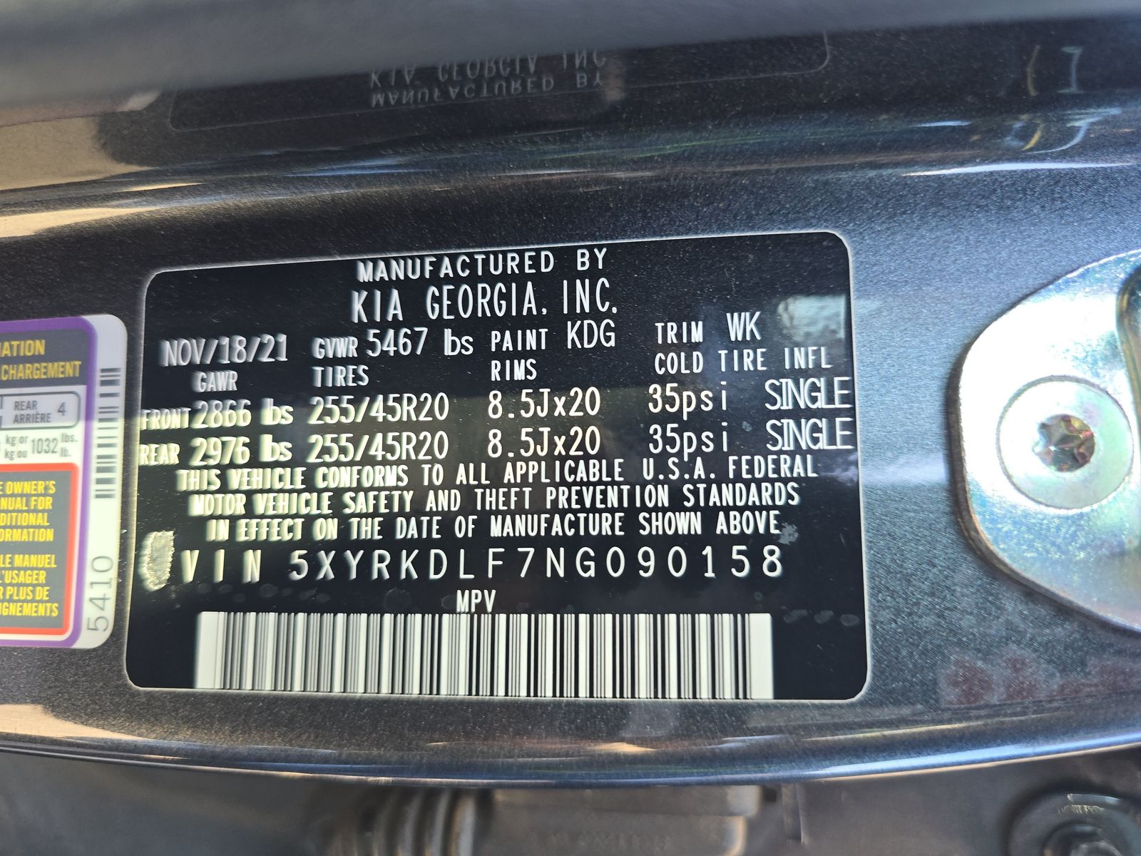 2022 Kia Sorento X-Line SX Prestige AWD