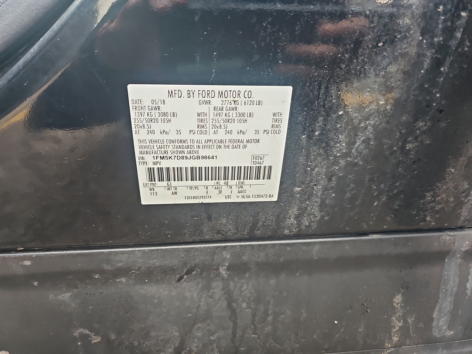 2018 Ford Explorer XLT FWD