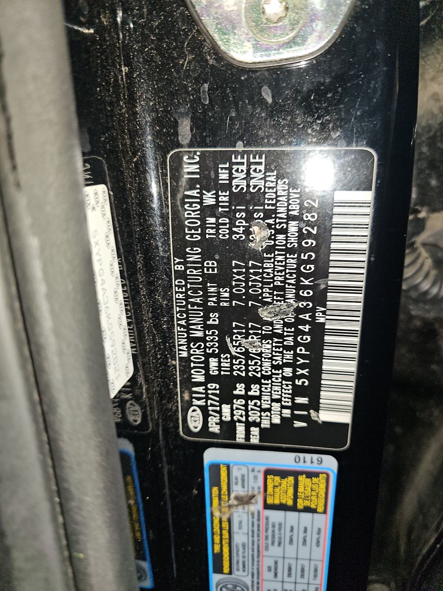 2019 Kia Sorento L FWD