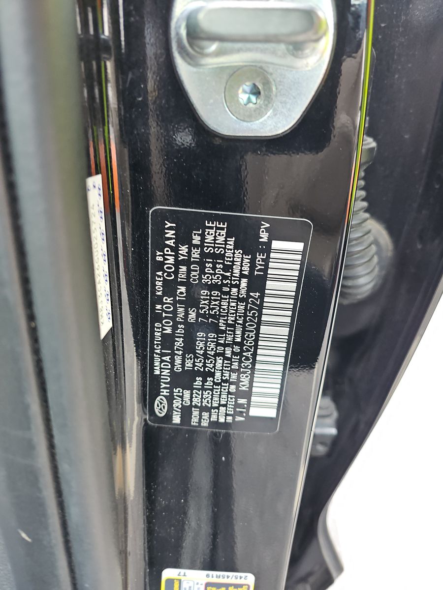 2016 Hyundai Tucson Limited AWD