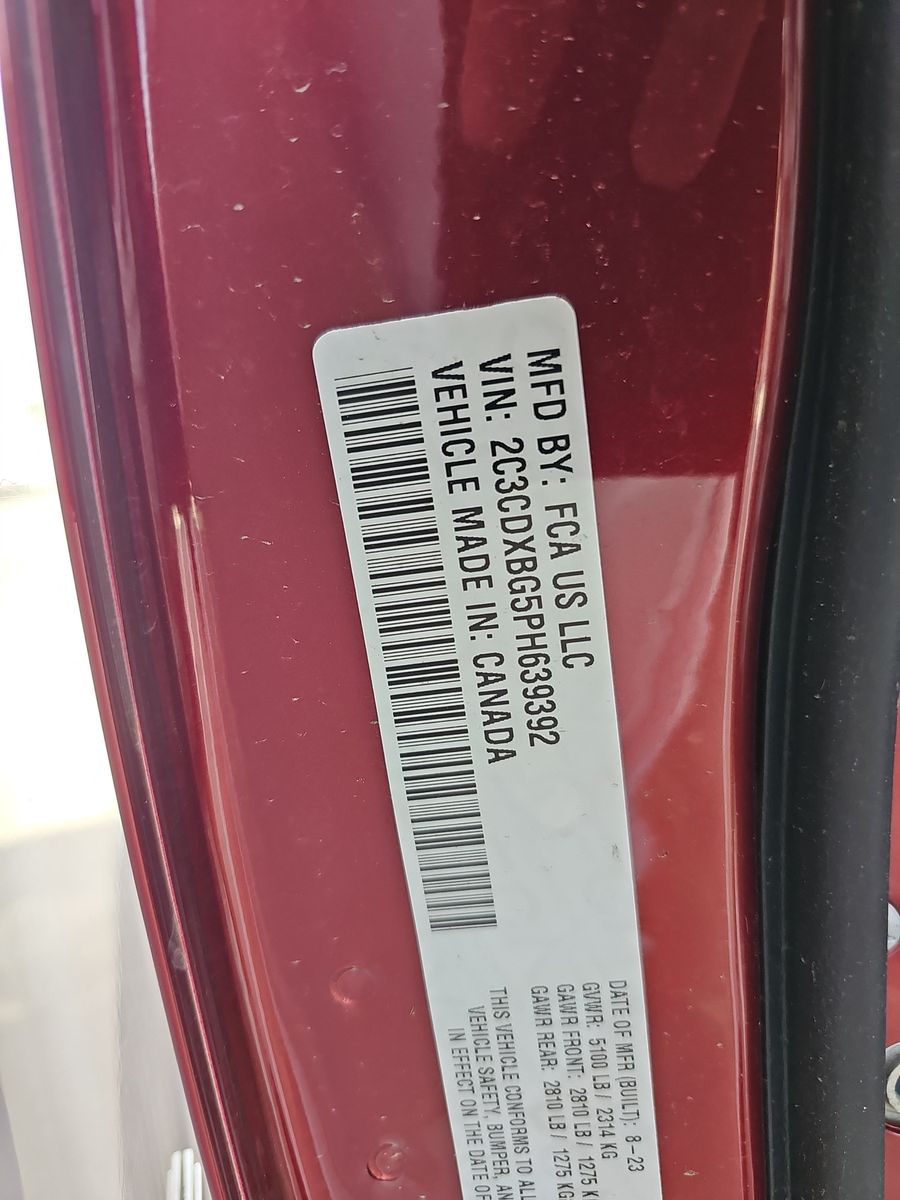 2023 Dodge Charger SXT RWD