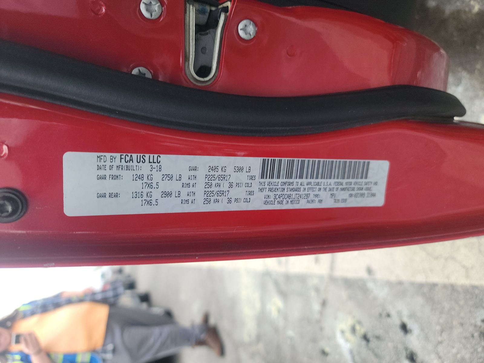 2018 Dodge Journey SE FWD