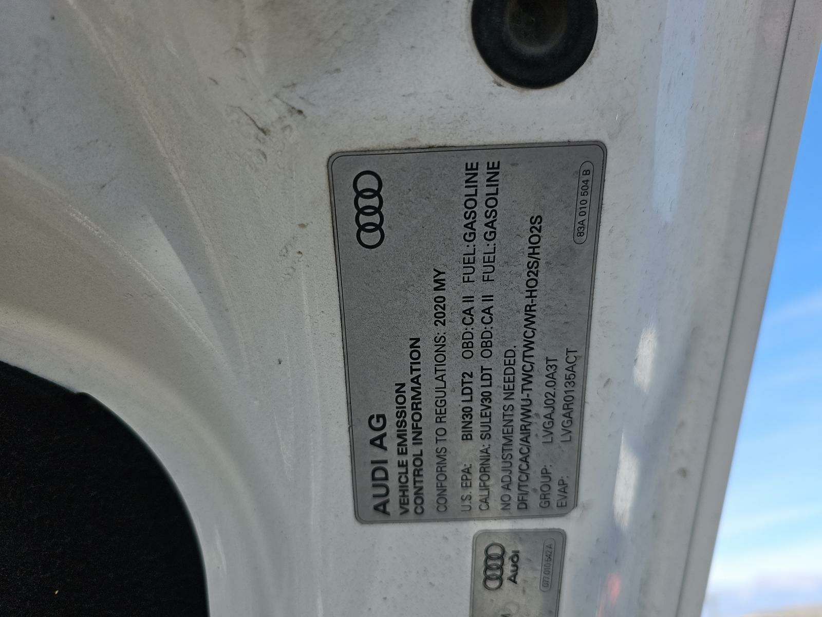 2020 Audi Q3 2.0T S line Premium AWD