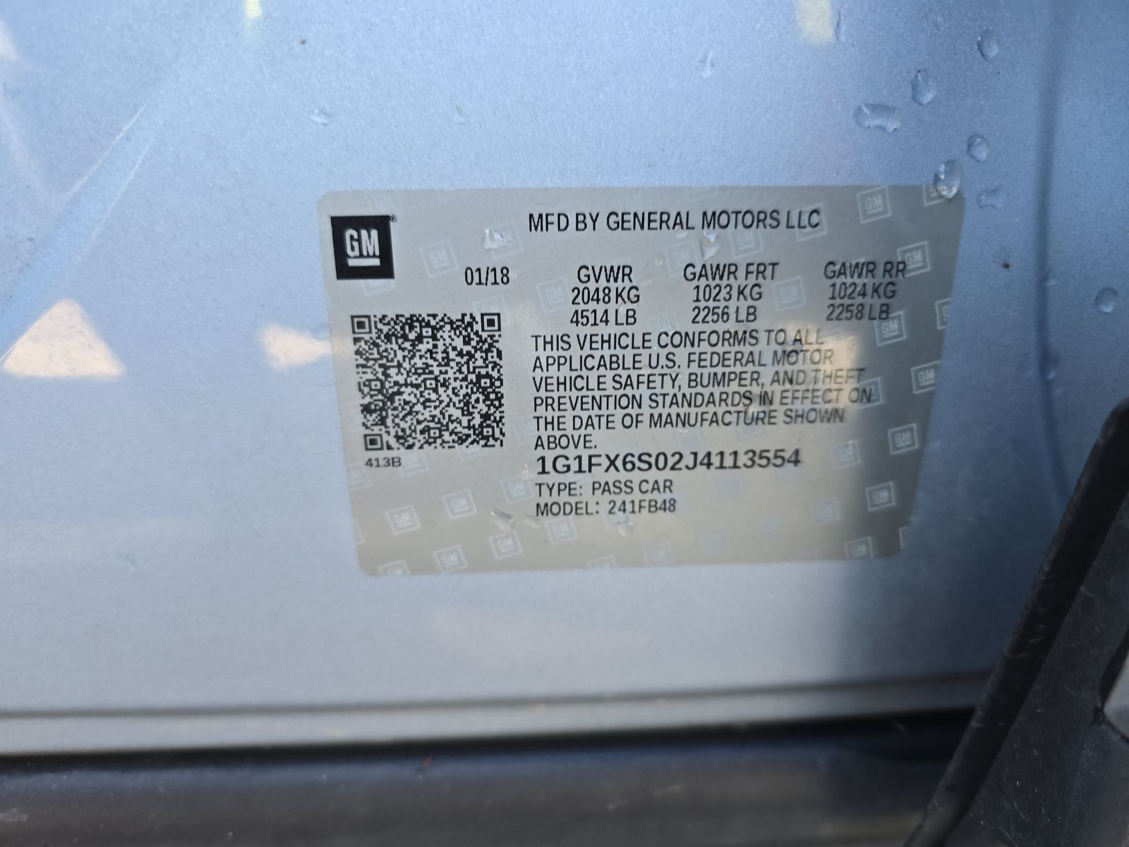 2018 Chevrolet Bolt EV Premier FWD