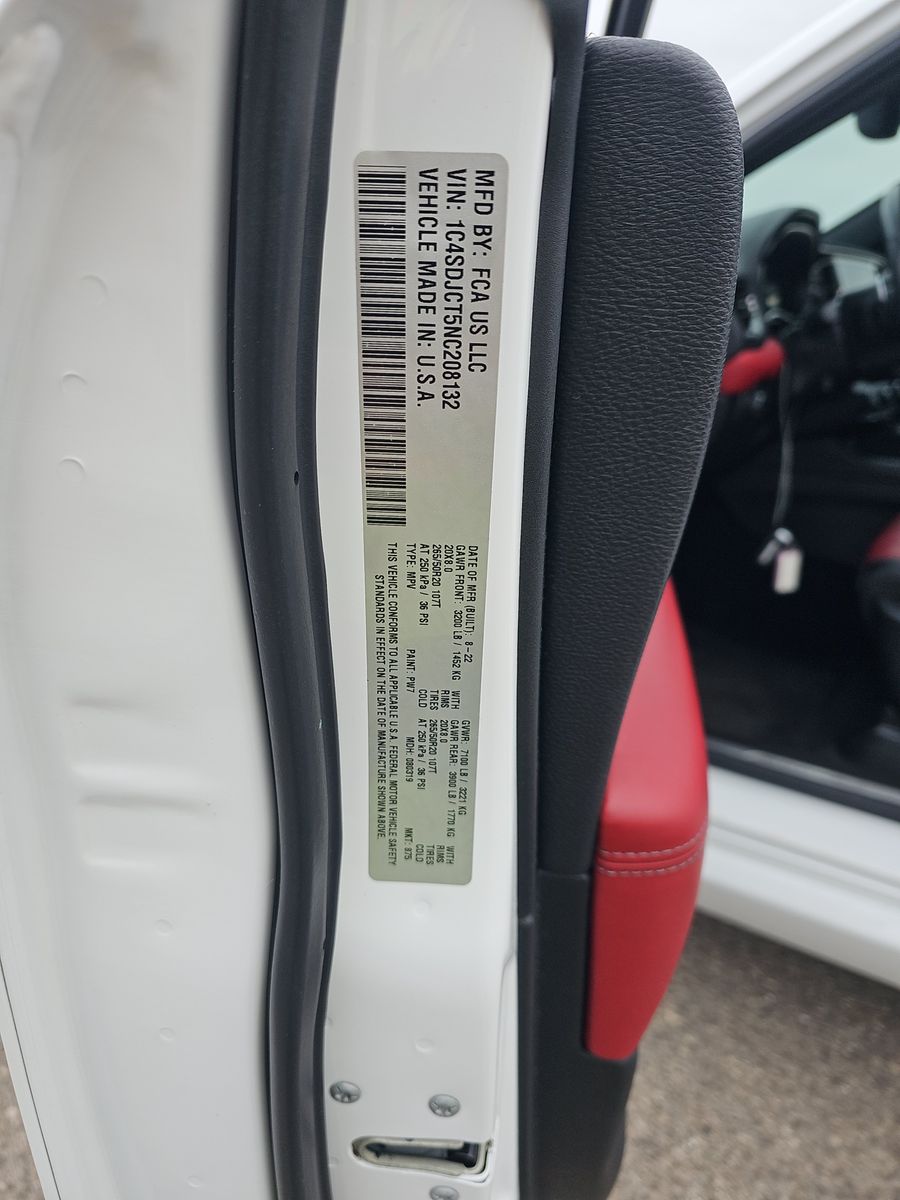 2022 Dodge Durango R/T AWD