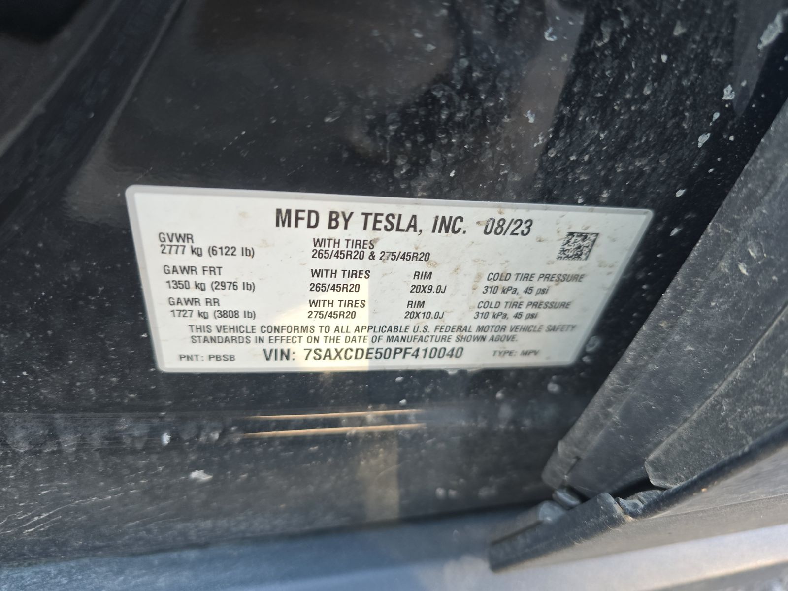 2023 Tesla Model X Base AWD