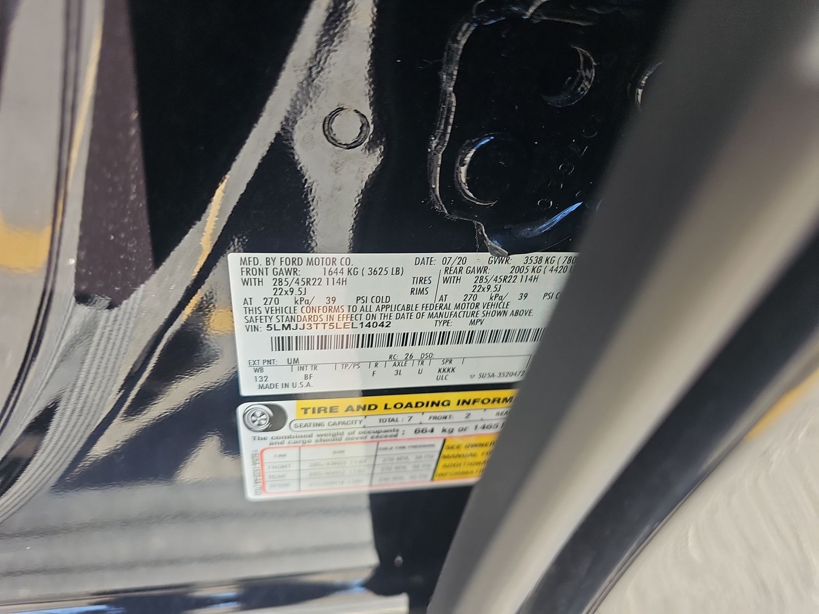 2020 Lincoln Navigator L Black Label AWD