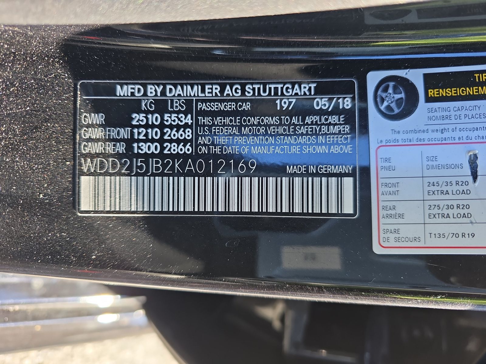 2019 Mercedes-Benz CLS-Class CLS 450 RWD