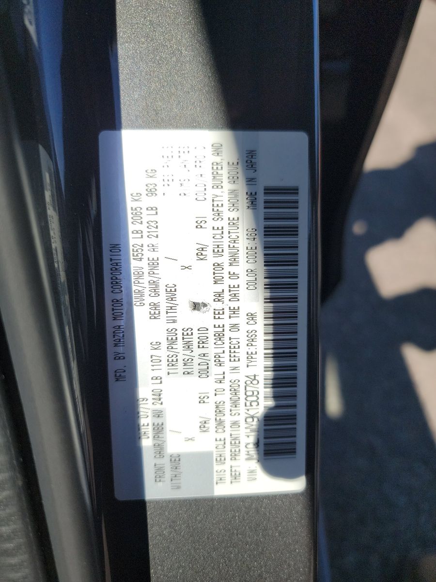 2019 MAZDA MAZDA6 Grand Touring Reserve FWD