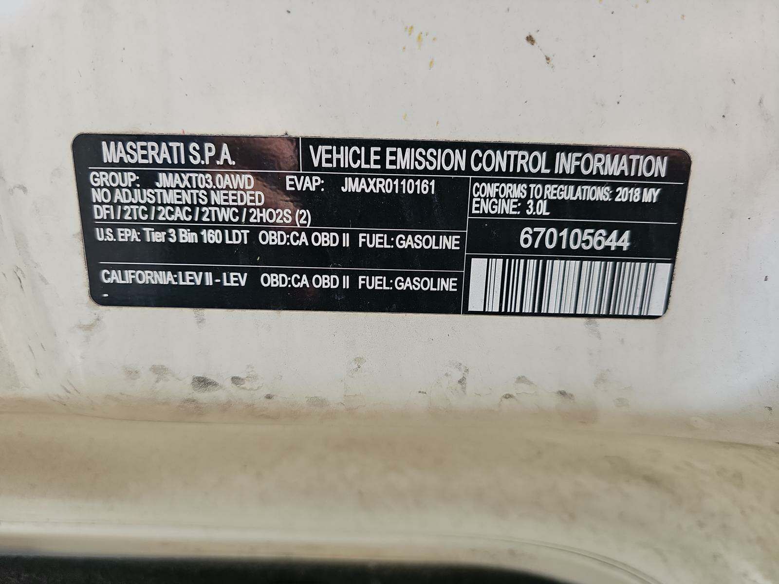 2018 Maserati Levante S AWD