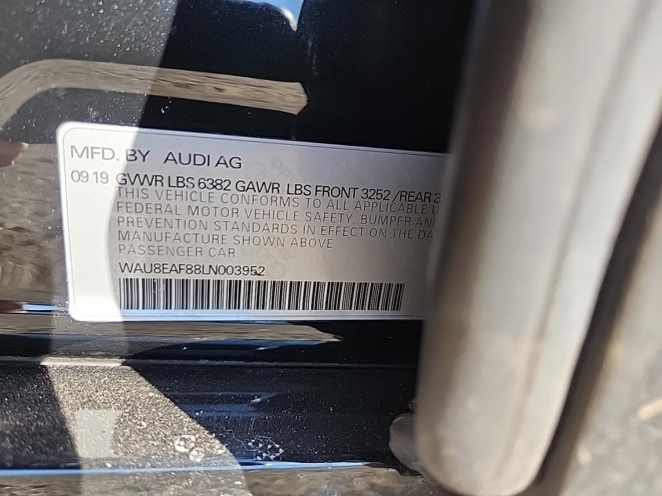 2020 Audi A8 L 4.0T AWD