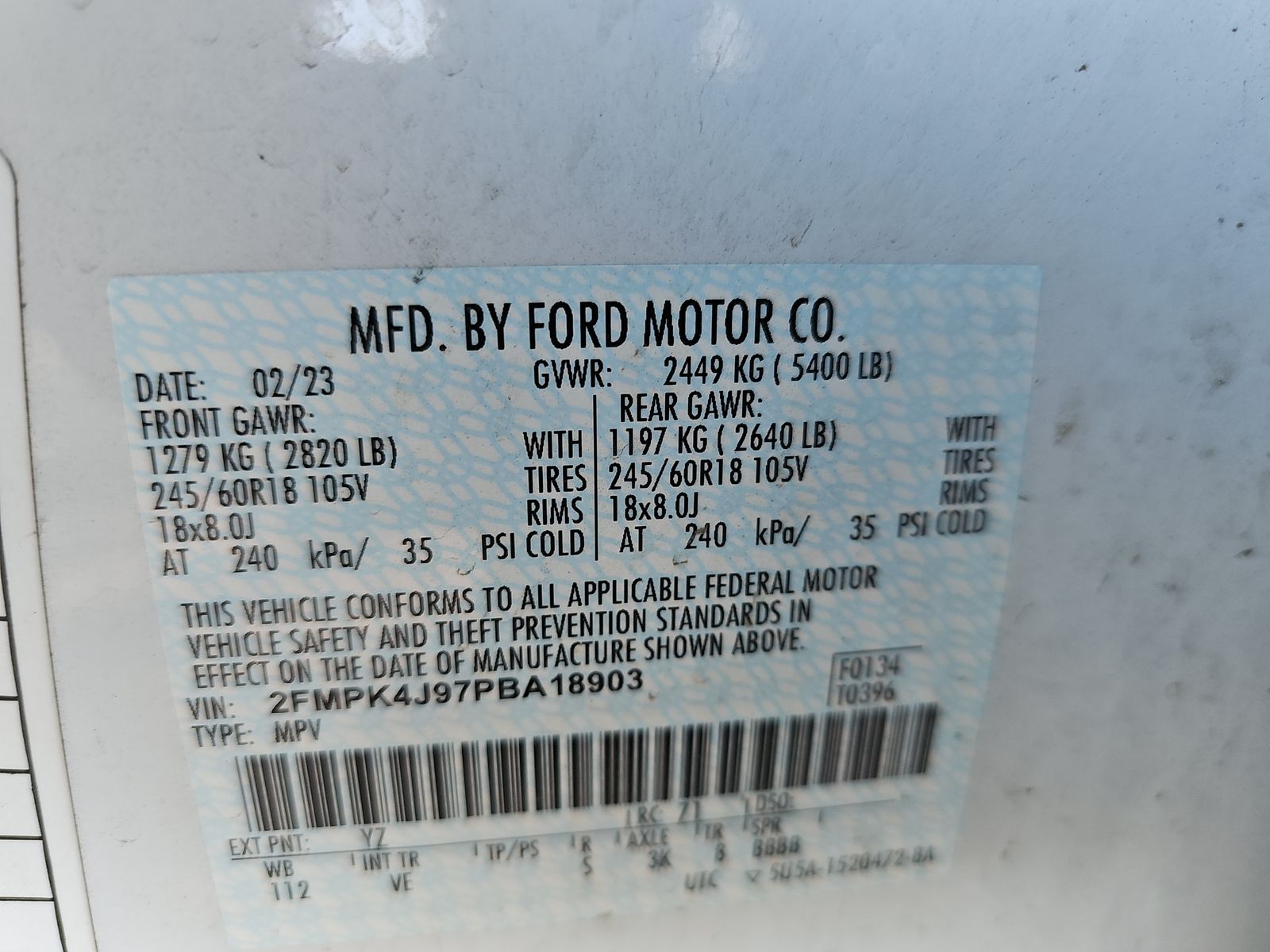 2023 Ford Edge SEL AWD