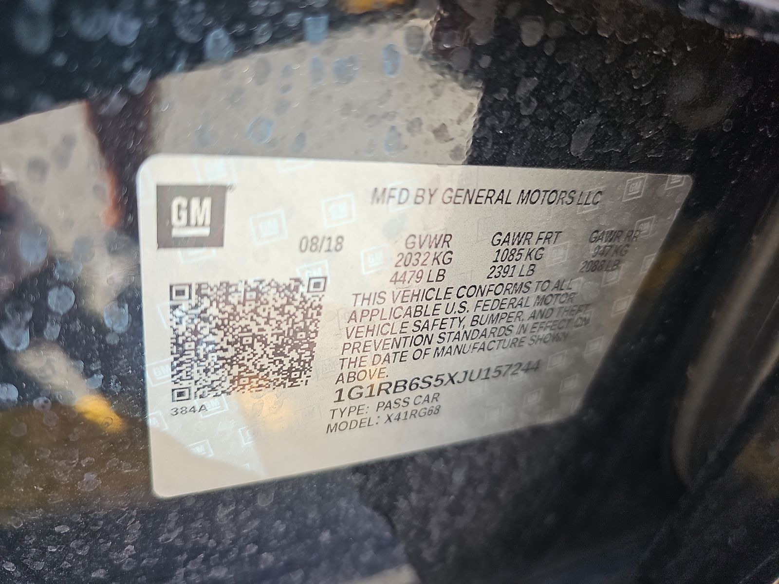 2018 Chevrolet Volt Premier FWD