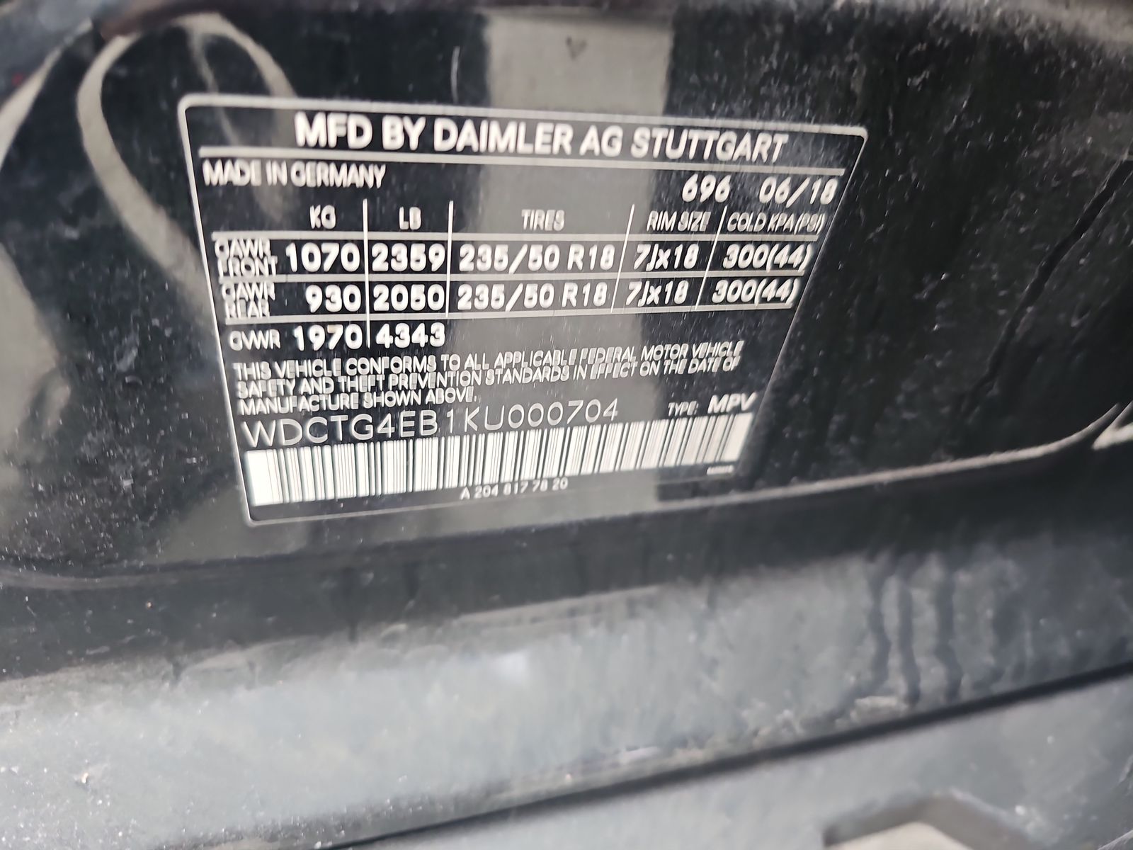 2019 Mercedes-Benz GLA GLA 250 FWD