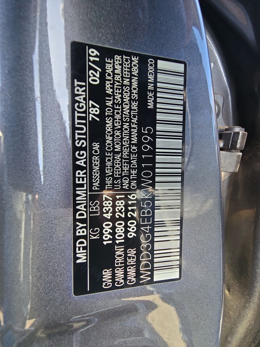 2019 Mercedes-Benz A-Class A 220 FWD