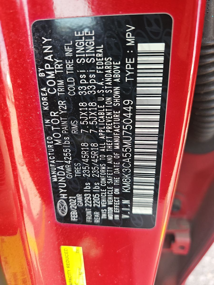 2021 Hyundai Kona Limited AWD