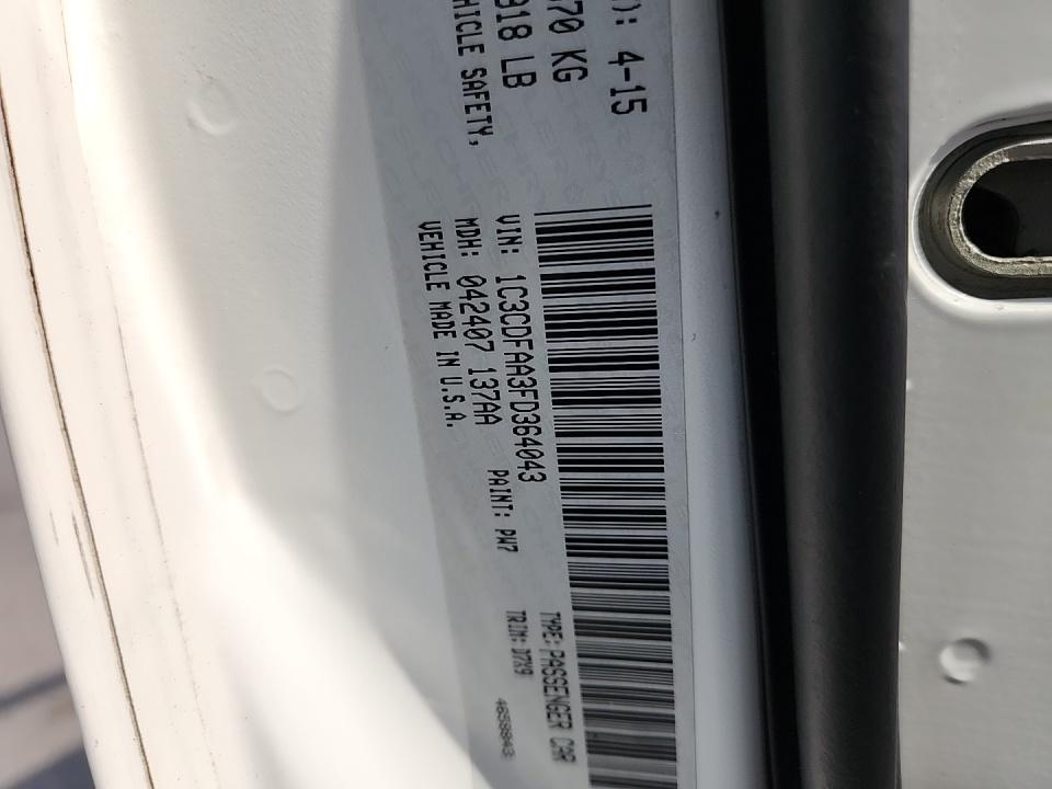 2015 Dodge Dart SE FWD