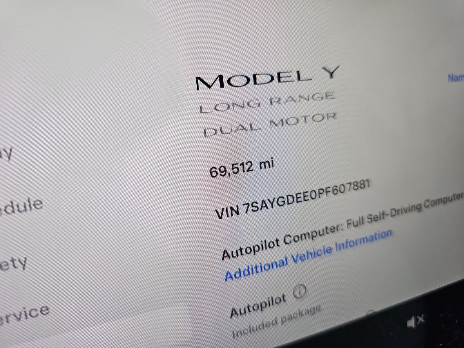 2023 Tesla Model Y Long Range AWD