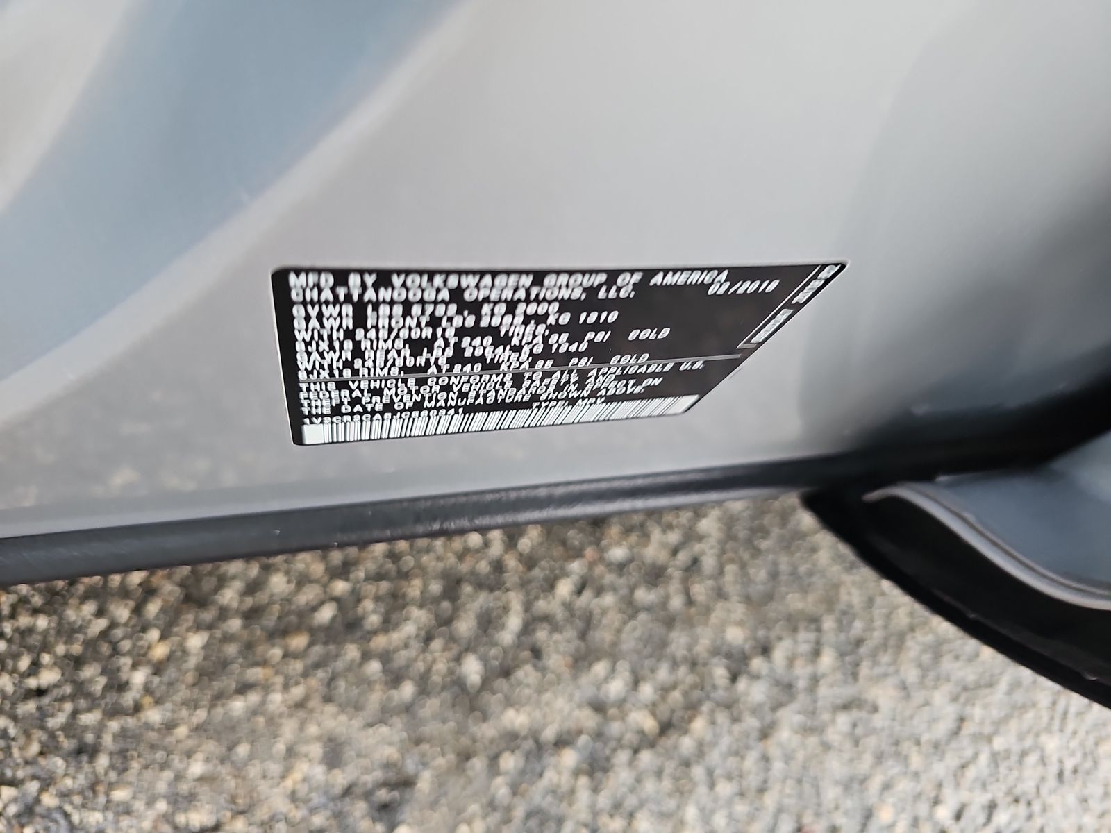 2018 Volkswagen Atlas 3.6L SE FWD