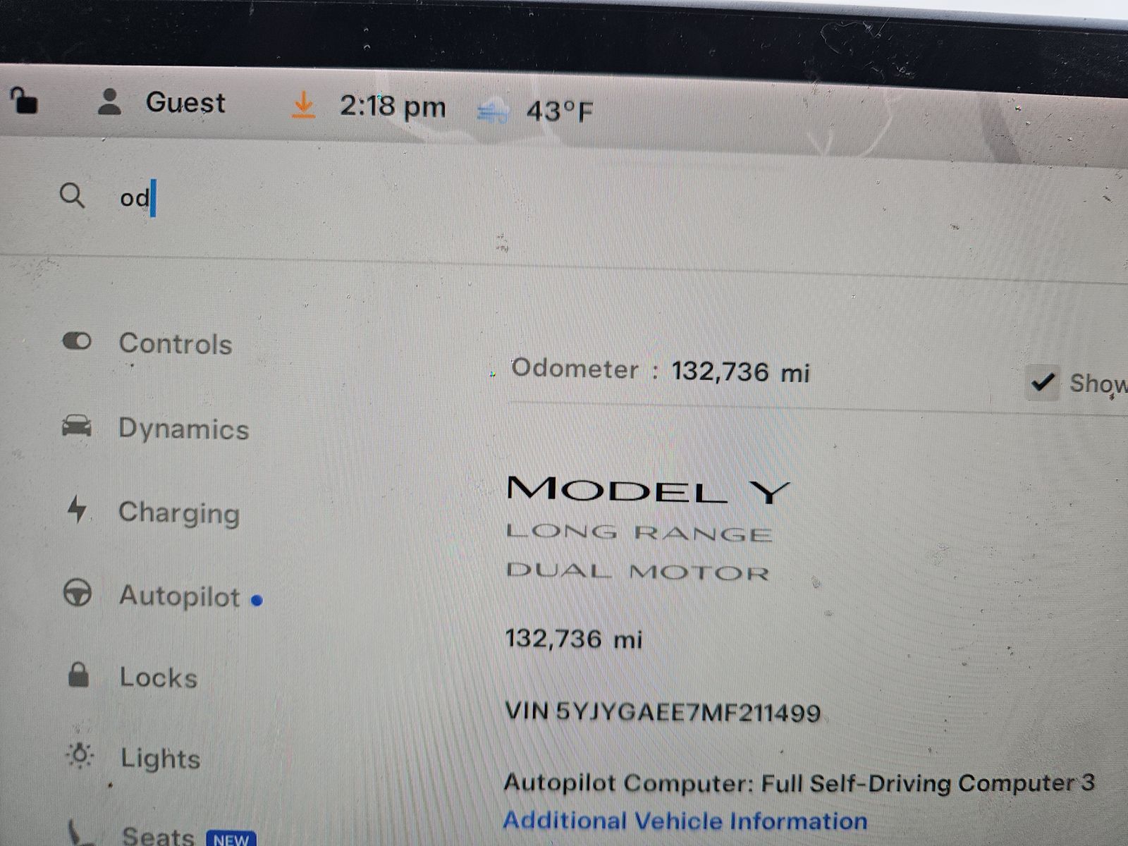 2021 Tesla Model Y Long Range AWD