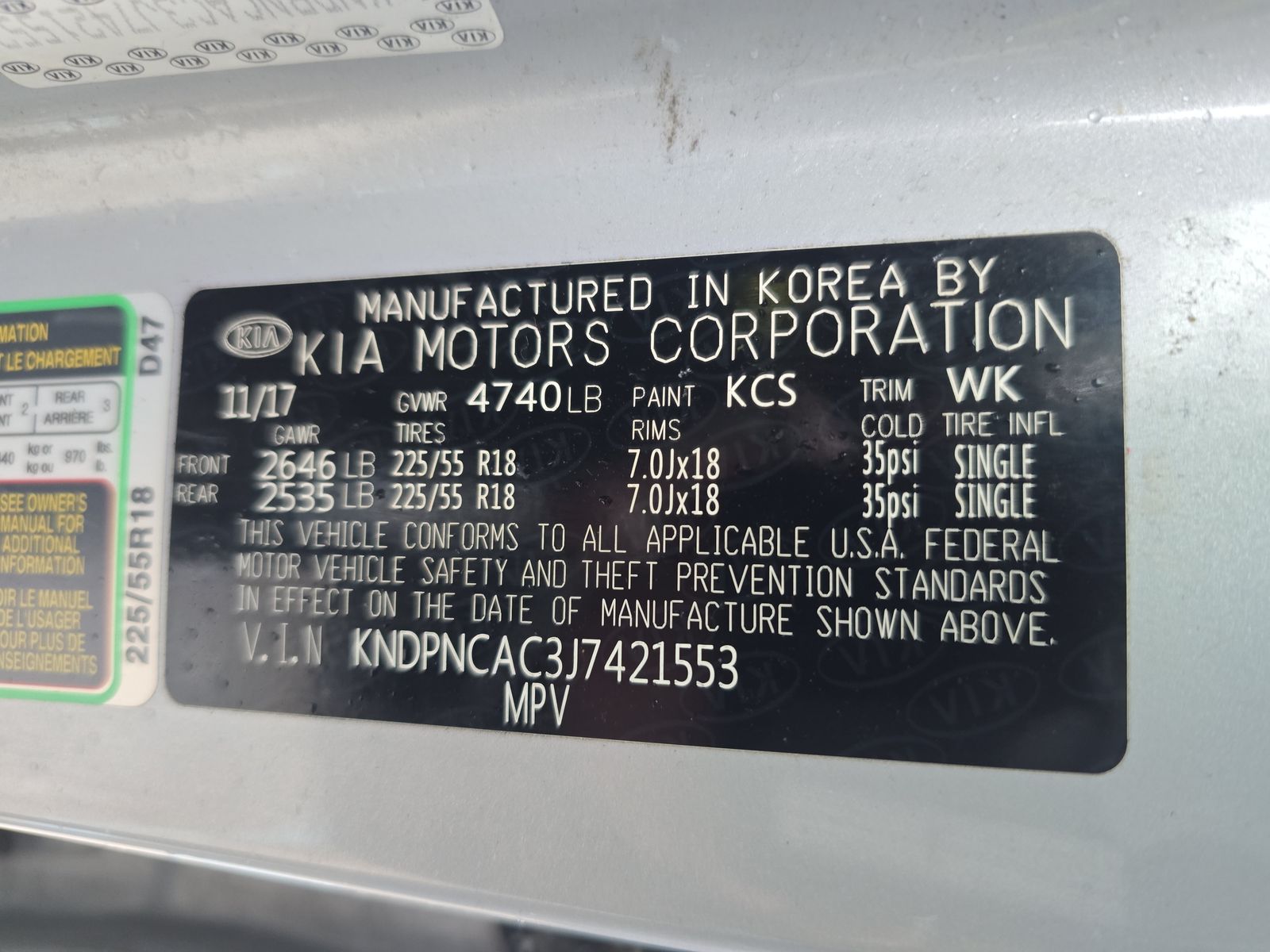 2018 Kia Sportage EX AWD