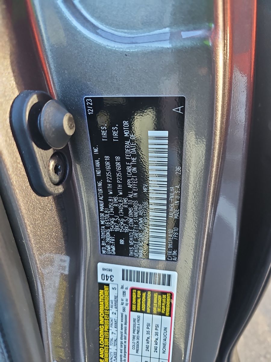 2024 Toyota Sienna Limited AWD