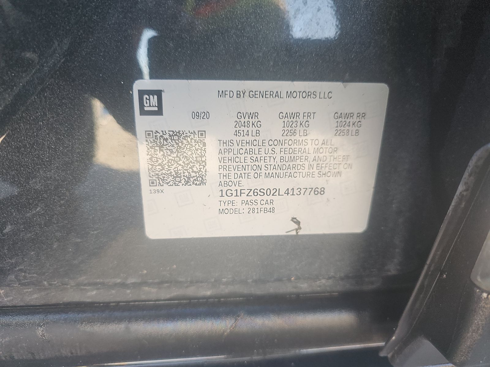 2020 Chevrolet Bolt EV Premier FWD