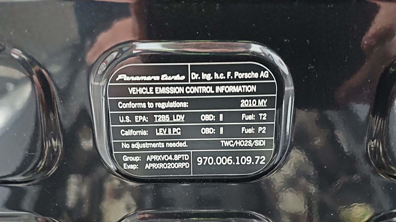 2010 Porsche Panamera Turbo AWD