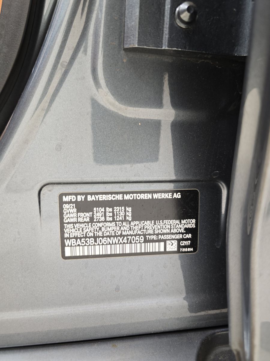 2022 BMW 5 Series 540i RWD