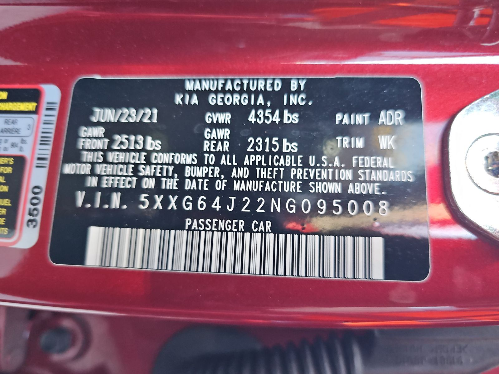 2022 Kia K5 GT-Line FWD