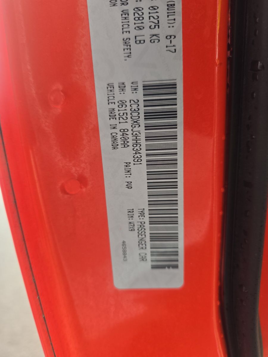 2017 Dodge Charger R/T Scat Pack RWD