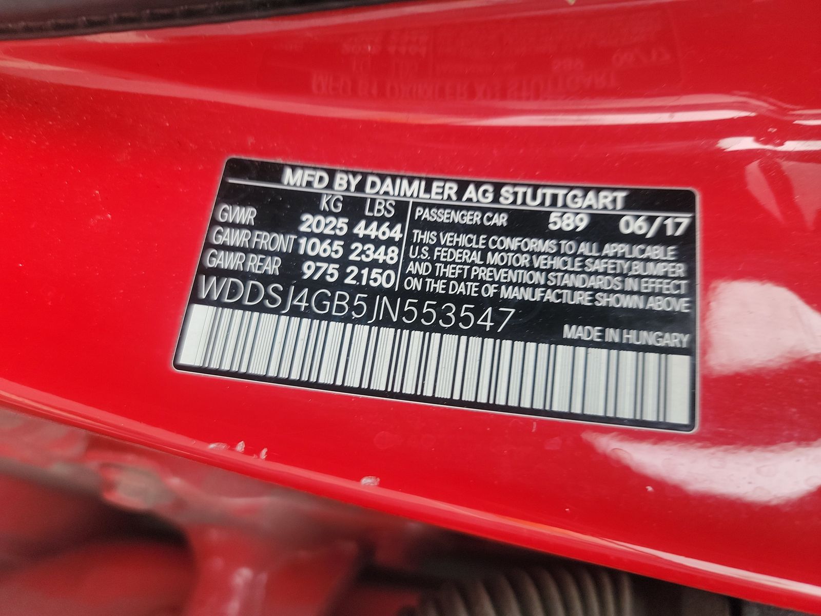 2018 Mercedes-Benz CLA CLA 250 AWD