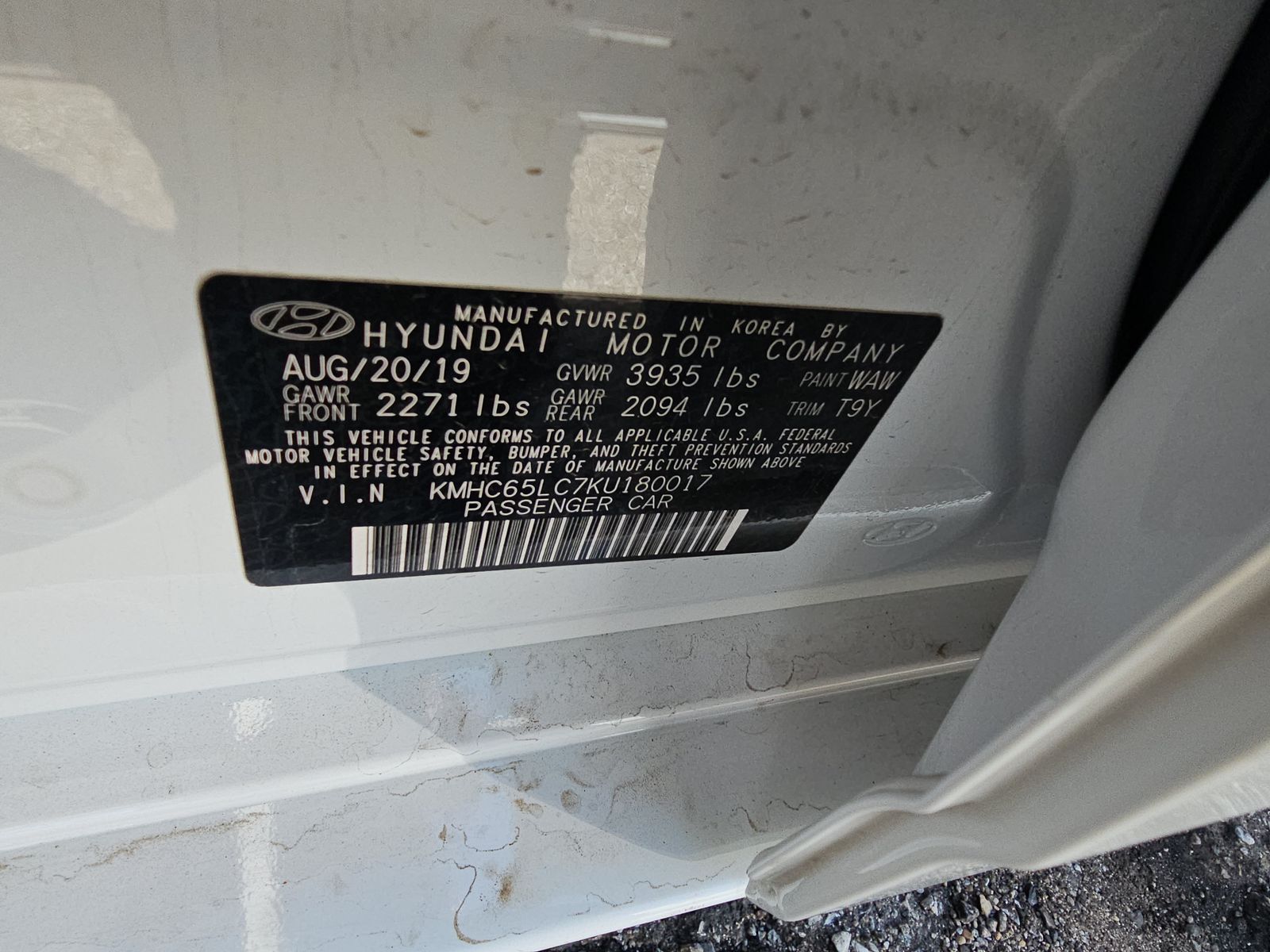 2019 Hyundai Ioniq Hybrid Blue FWD