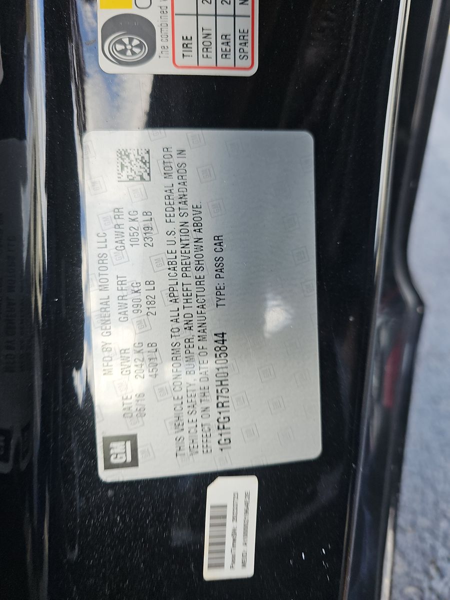 2017 Chevrolet Camaro 2SS RWD