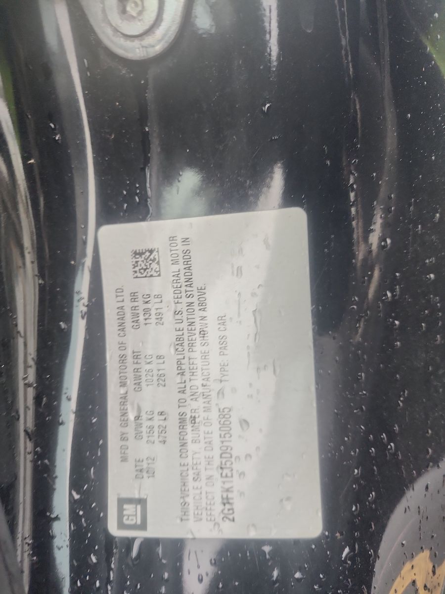 2013 Chevrolet Camaro SS RWD