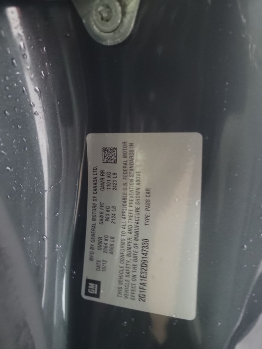 2013 Chevrolet Camaro LS RWD