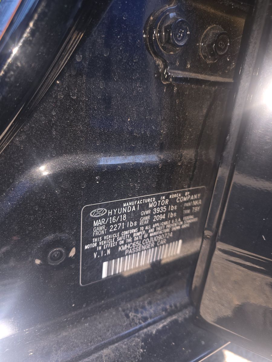 2018 Hyundai Ioniq Hybrid Blue FWD