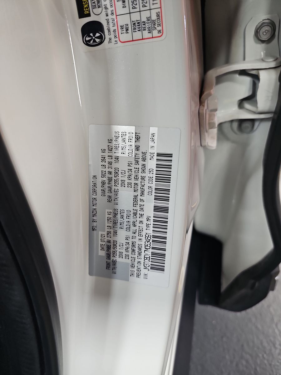 2021 MAZDA CX-9 Grand Touring AWD