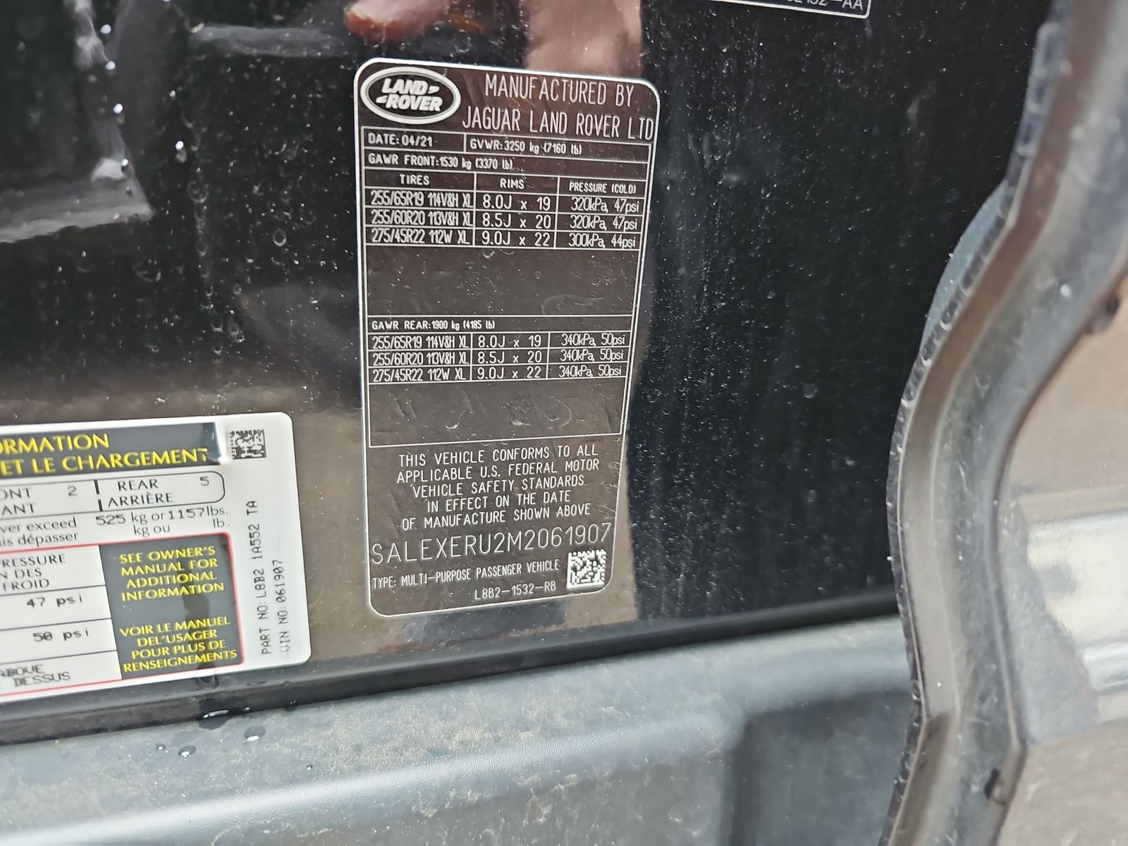 2021 Land Rover Defender 110 X AWD