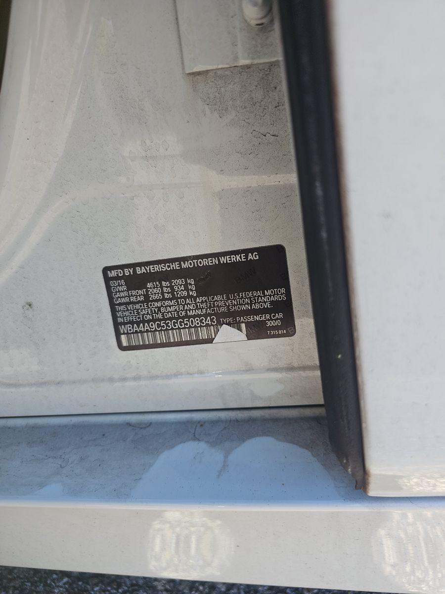 2016 BMW 4 Series 428i RWD