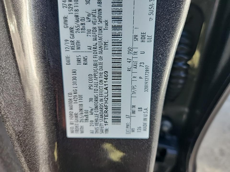 2020 Ford Ranger XLT AWD