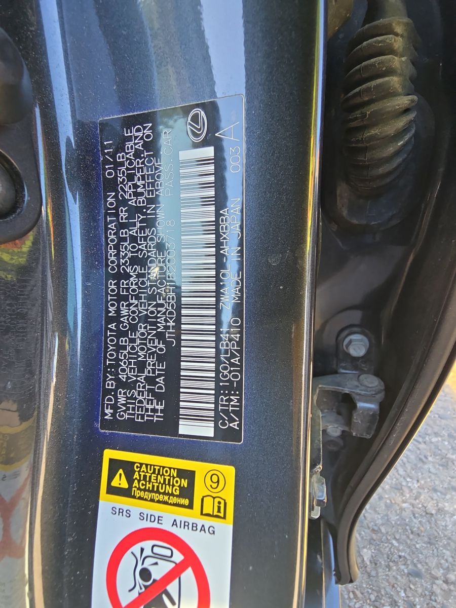 2011 Lexus CT CT 200h FWD