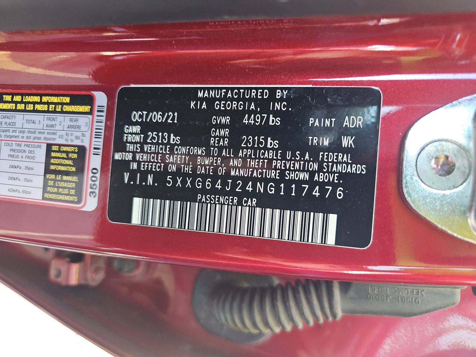 2022 Kia K5 GT-Line AWD