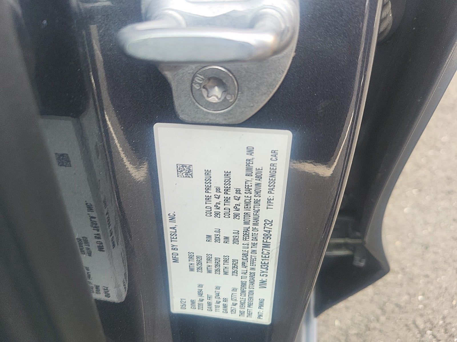 2021 Tesla Model 3 Performance AWD