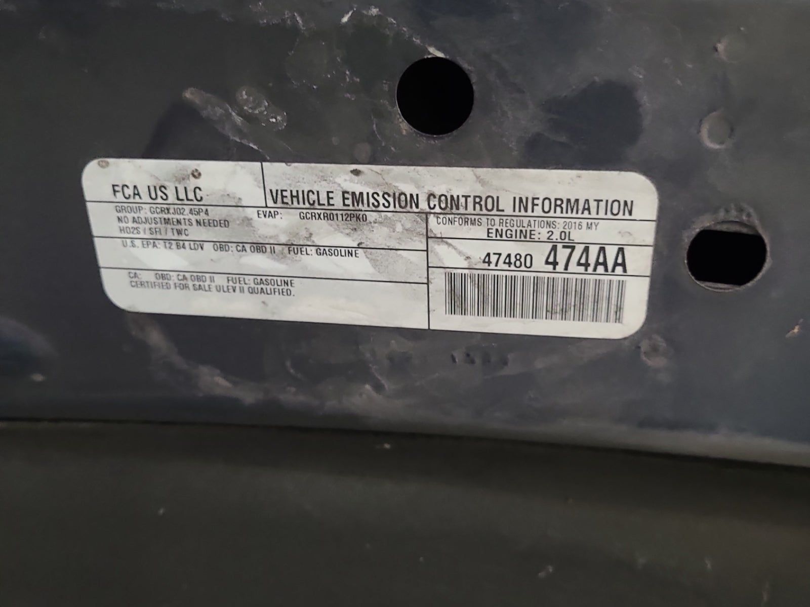 2016 Jeep Patriot Sport FWD