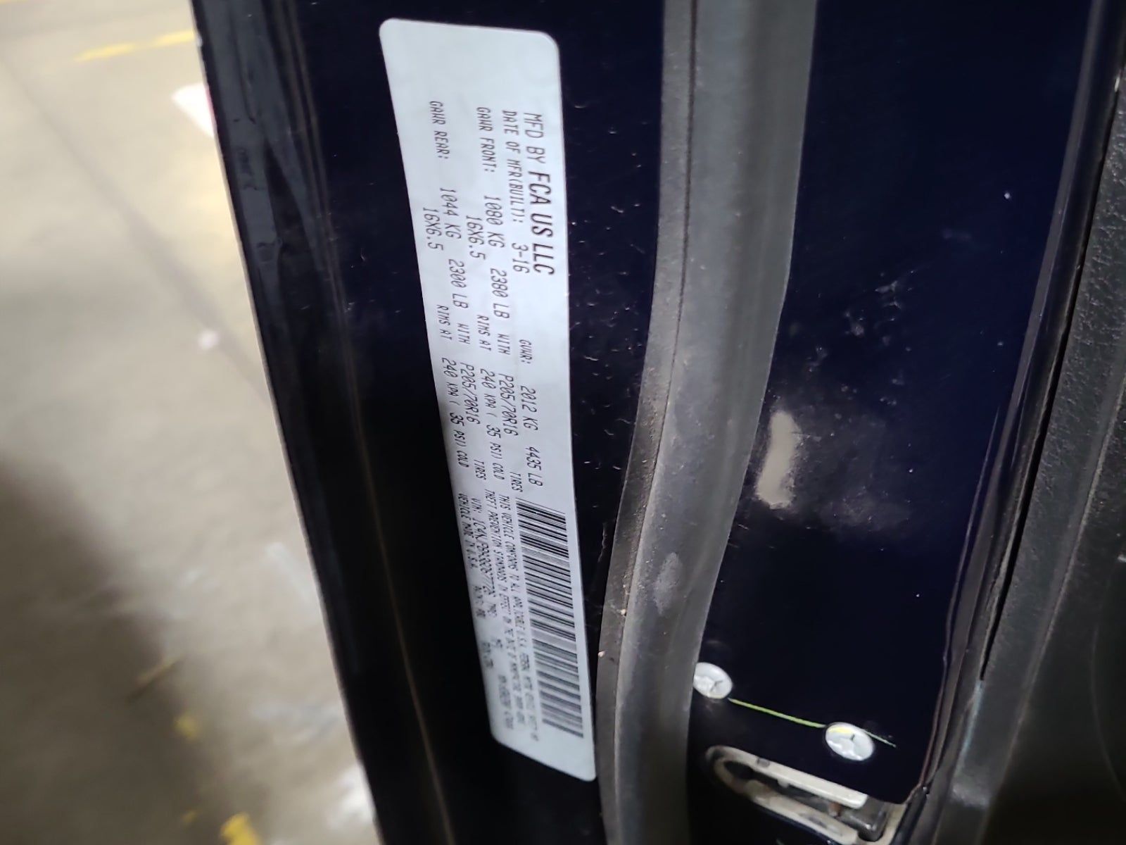 2016 Jeep Patriot Sport FWD