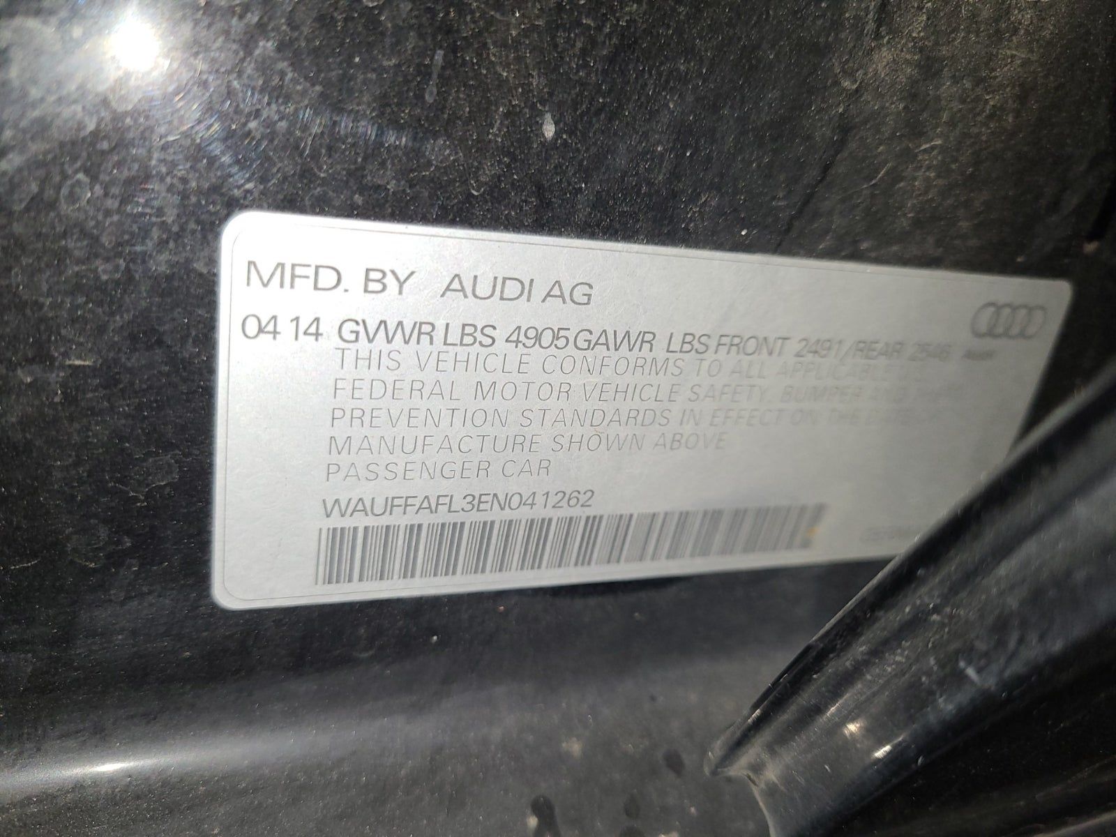 2014 Audi A4 2.0T Premium Plus AWD